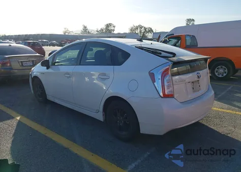 2012 Toyota Prius Four из США, поврежденный, VIN JTDKN3DU4C5511369